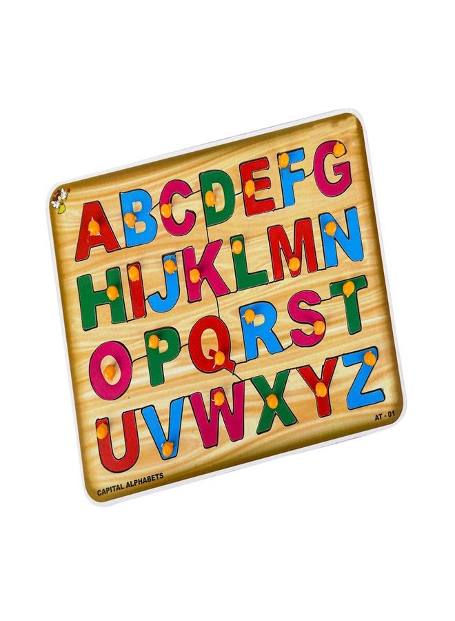 RPC99 Learning Educational Toy/Stray with Knobs (Capital Alphabet) - Image 1